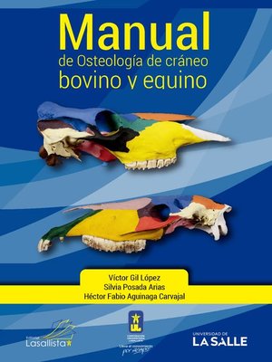 cover image of Manual de Osteología de cráneo bovino y equino
